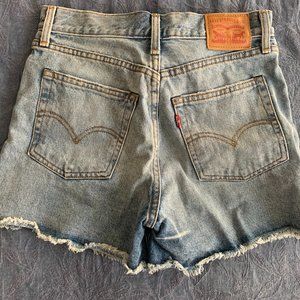 Levi's Wedgie Icon Denim Shorts